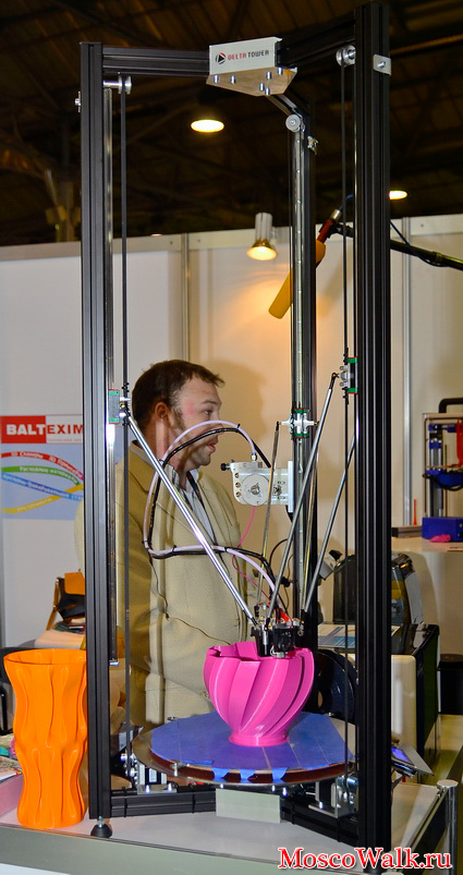 3D-принтер на выставке технологий