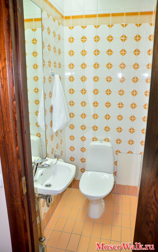 туалетная комната в гостинице Метрополь
