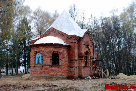 Строительство Храма Блаженной Ксении Петербуржской