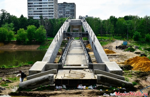 мост через Черкизовский пруд