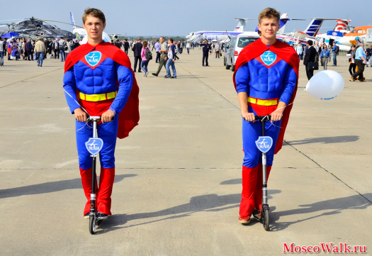 СуперМены из МАИ на МАКС 2013