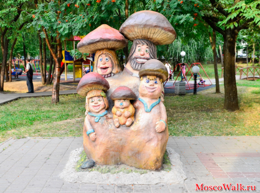 скульптура грибы