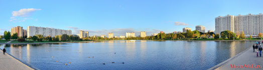 Панорама Гольяновского пруда