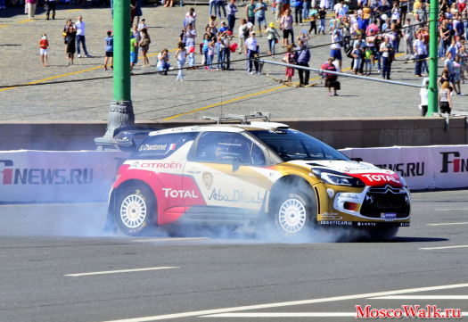Citroёn Total на Moscow City Racing