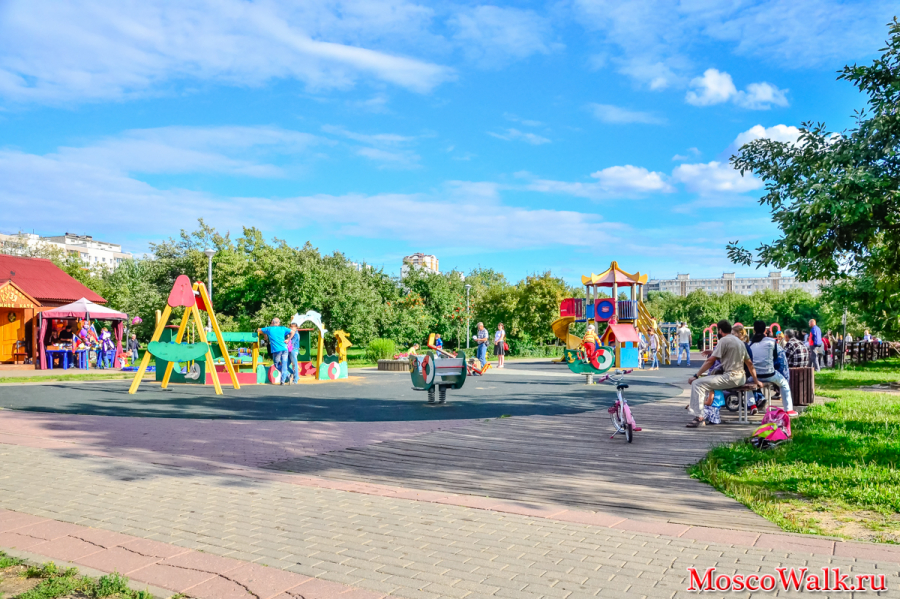 Дмитровский парк детская площадка