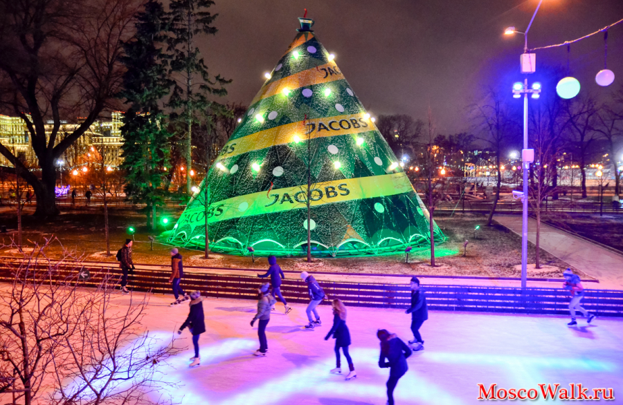 Новогодняя ёлка в Парке Горького