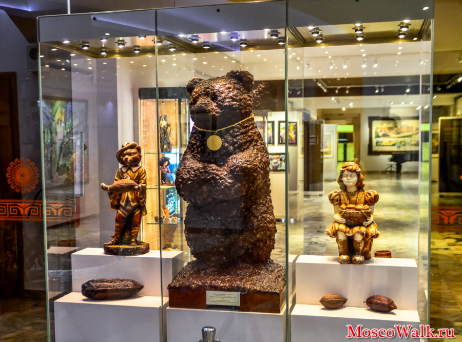 Скульптура Шоколадный Медведь