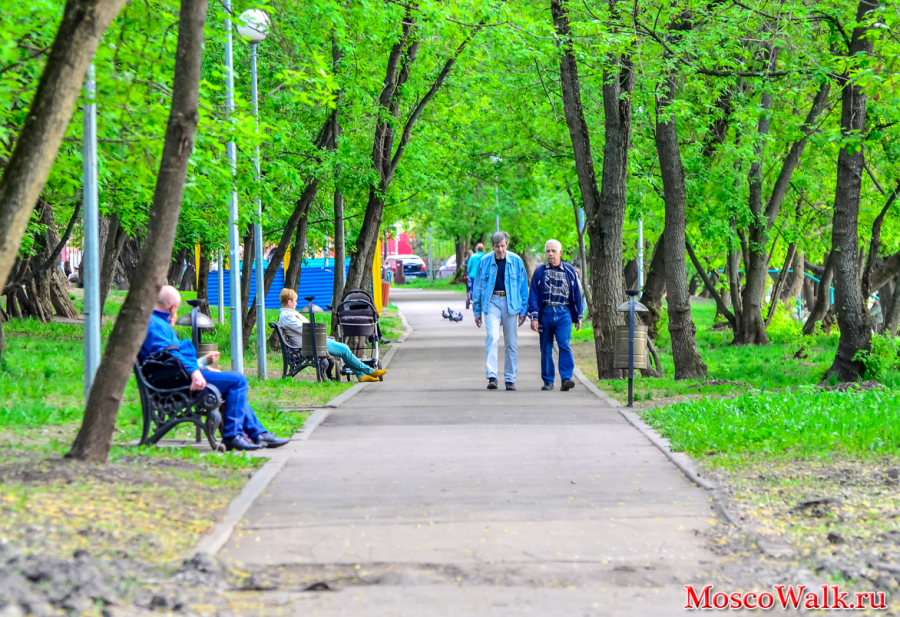 Народный парк - Щукинская набережная