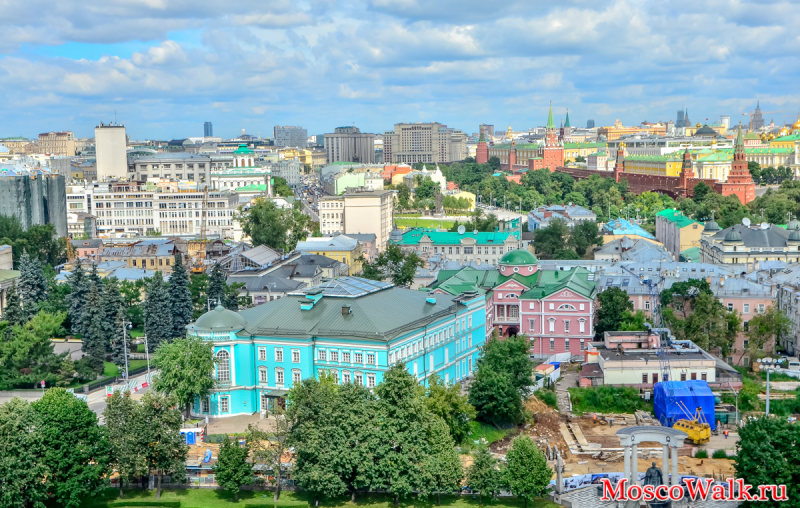 Вид на Москву смотровая площадка