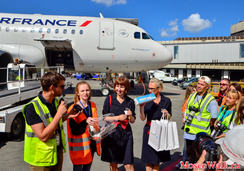 Air France проводит лотерею