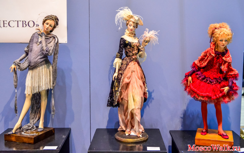 Московская международная выставка авторских кукол Искусство куклы