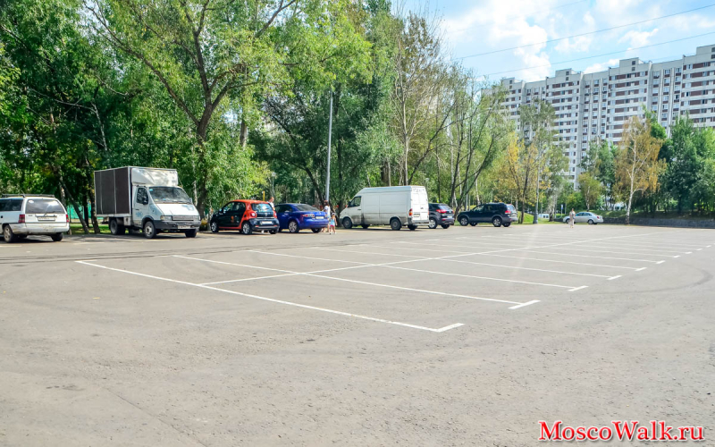 парковка Братеевский парк