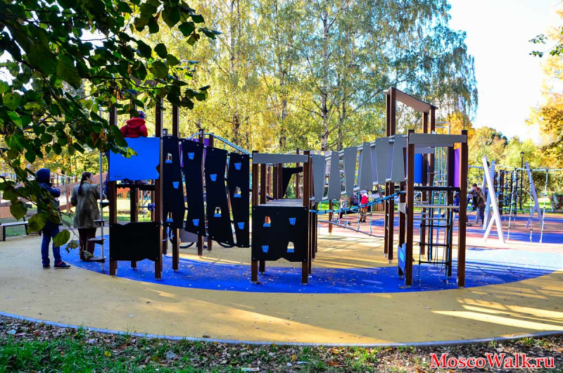 детская площадка в парке имени Федорова