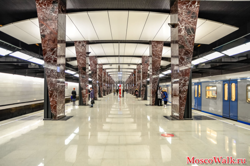 Московское метро Хорошёвская