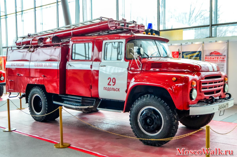 Олдтаймер-Галерея пожарные автомобили