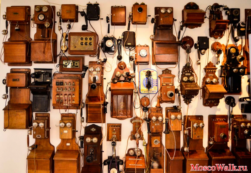 коллекция музея истории телефона