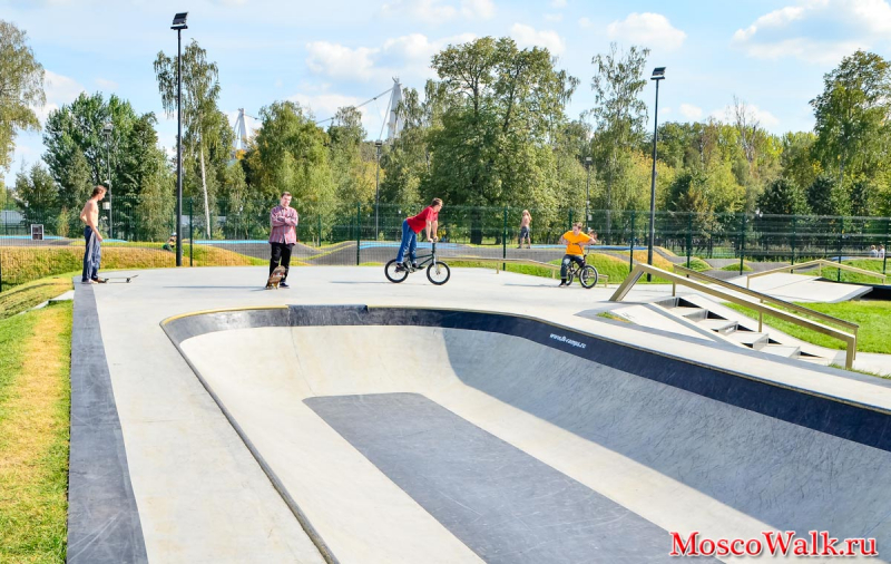 Скейт парк в Черкизово