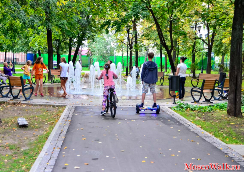 фонтан Новослободский парк
