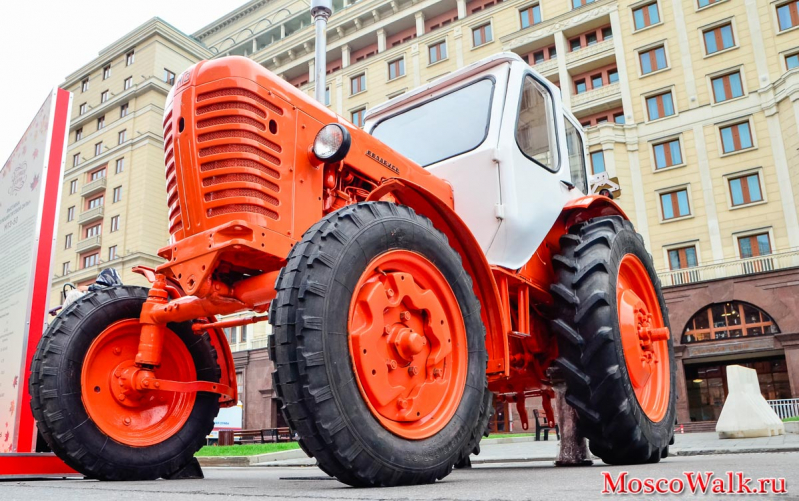 выставка ретро-тракторов
