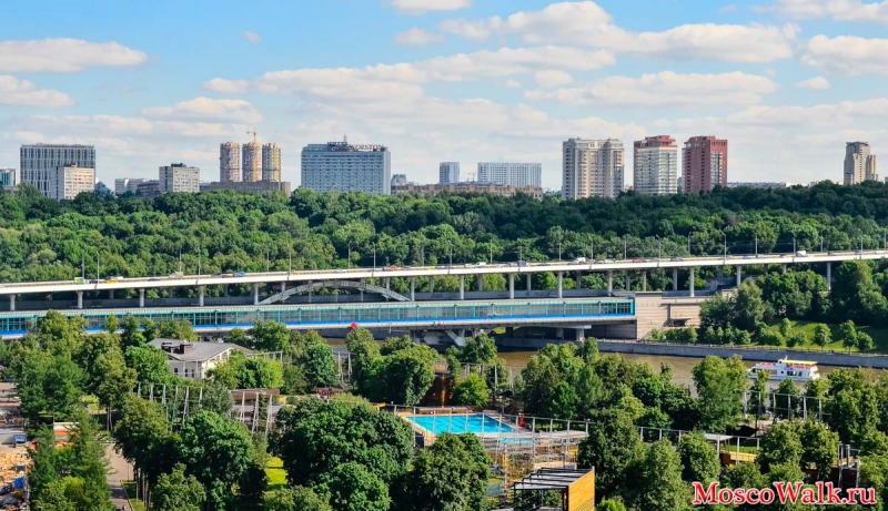 Достопримечательности Москвы со смотровой площадке