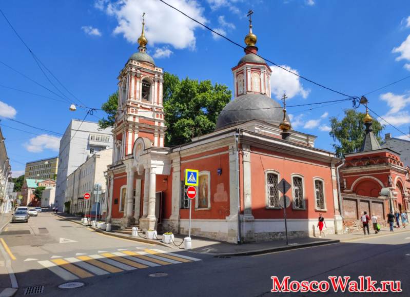 Церковь Николы в Подкопаеве с колокольней