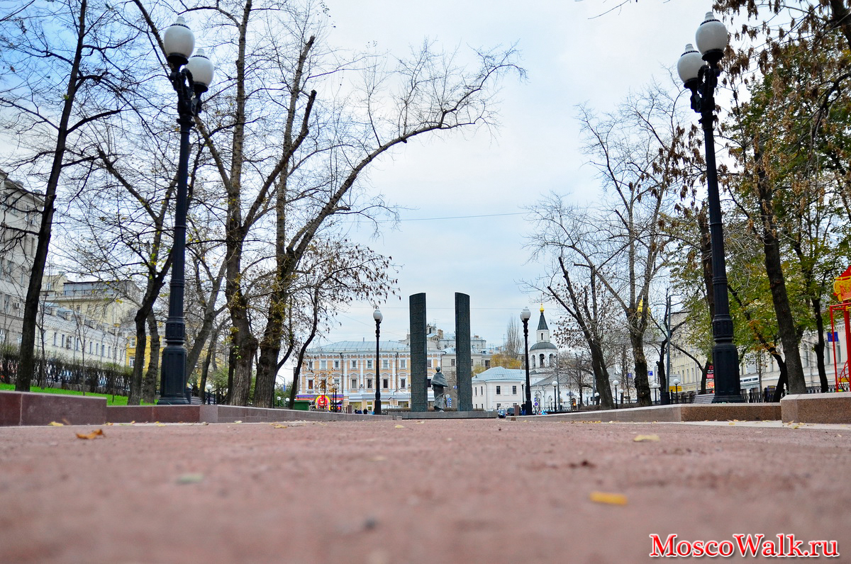 Сретенский бульвар - MoscoWalk.ru - Прогулки по Москве | Прогулки