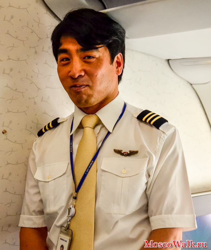 Пилот Korean Air
