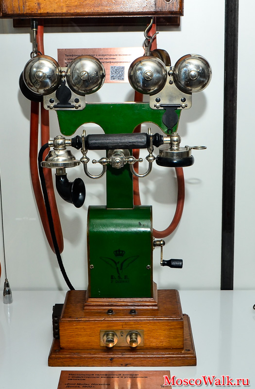 телефонные аппараты в музее