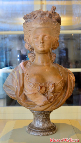 Скульптурный портрет Великой княгини Марии Федоровны, жены наследника престола, будущего императора Павла I