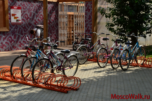 Прокат велосипедов в парке горького