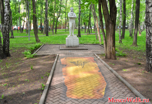 Около памятника А.С. Пушкина