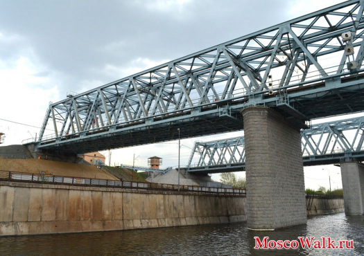 Железнодорожные мосты через Москва-реку