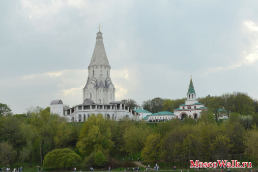 Храм Вознесения Господня в парке Коломенское
