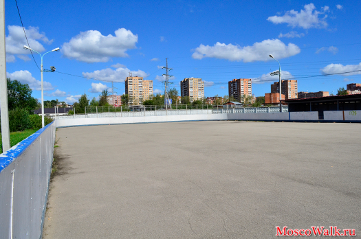 Стадион Москвич хоккейная площадка