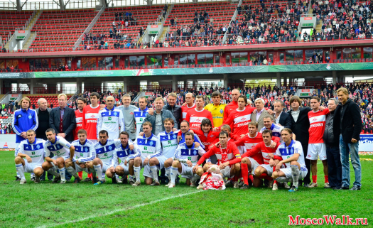 Фото всех участников прощального матча Егора Титова
