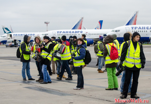 Пресса в аэропорту Домодедово