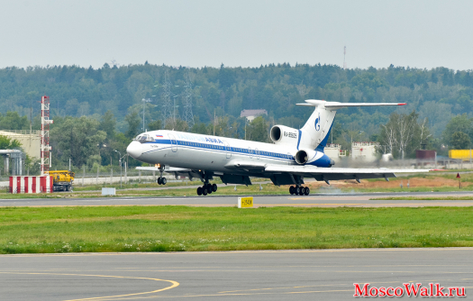 ТУ-154М (RA-86625) авиакомпании ГАЗпромАвиа
