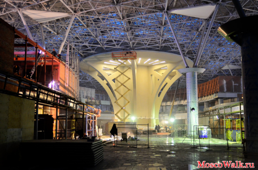 Строящийся терминал аэропорта Внуково