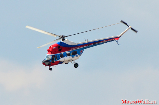 Пилотаж вертолета МИ-2