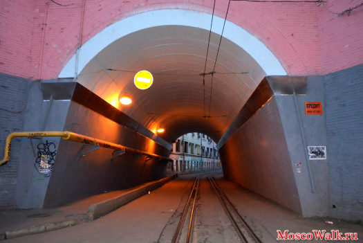 Курская. Трамвайный тоннель