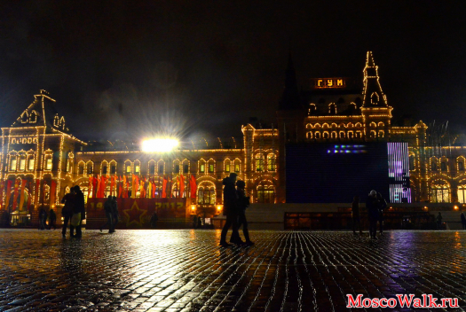 Красная площадь. 4 ноября — день Казанской иконы Божией Матери — с 2005 года отмечается как День народного единства