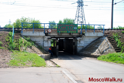 тоннель под железной дорогой в матвеевском