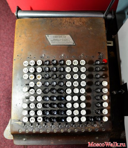 американская счётная машинка Comptometer Felt&Tarrant Mfg.Co Chocago