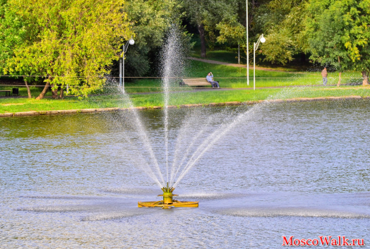 фонтан на Люблинском пруду
