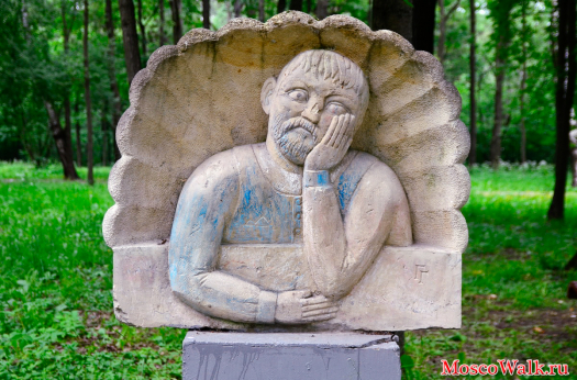Парк скульптур в Останкинском парке