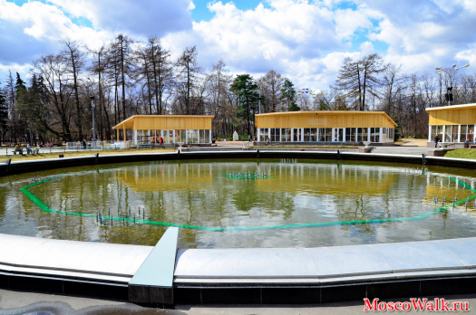 фонтан парка Сокольники