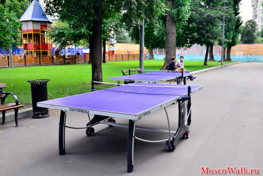 теннисные столы в Таганском парке