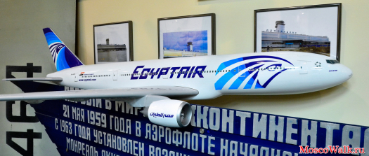 Egyptair в Домодедово
