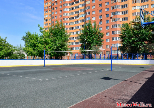 Совхоз Ленина площадка для волейбола