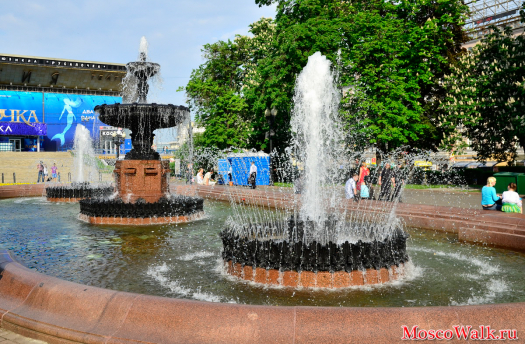 Пушкинский фонтан на Пушкинской